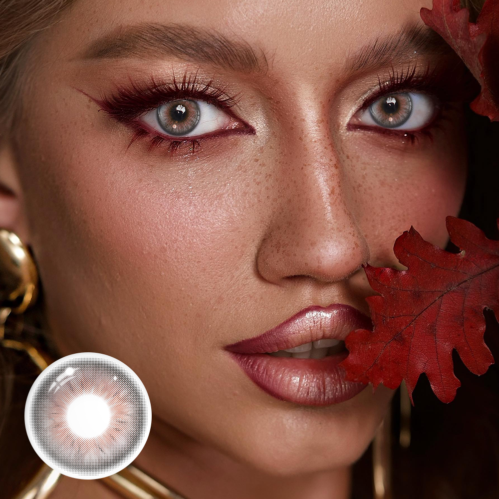 Andreia Gray Coloured Contact Lenses